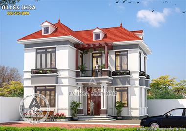 Mẫu nhà 2 tầng 800 triệu đơn giản sang trọng và mới lạ - ACHI 23110