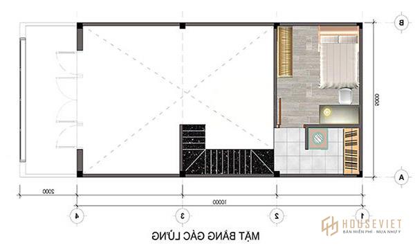 Gác lửng là công trình phụ và tích hợp nhiều chức năng