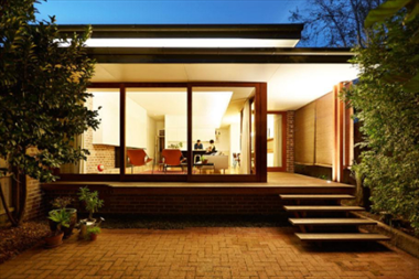 Thiết kế – thi công mẫu nhà ống 1 tầng 2 mặt tiền [nhà đẹp 2022]