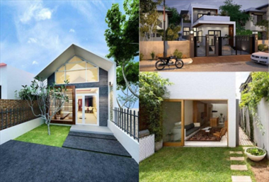 Thay đổi xu hướng xây dựng bằng mẫu nhà ống 1 tầng ở nông thôn
