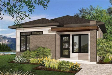 Mẫu nhà ống 1 tầng diện tích 65m2 thông thoáng đầy đủ tiện nghi