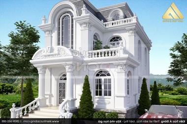 Mẫu biệt thự mini cổ điển đẹp thể hiện đẳng cấp của Gia Chủ