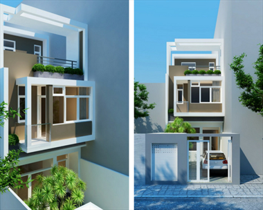 Mẫu nhà 3 tầng 5x20m đỉnh cao mái ấm Gia Đình Việt