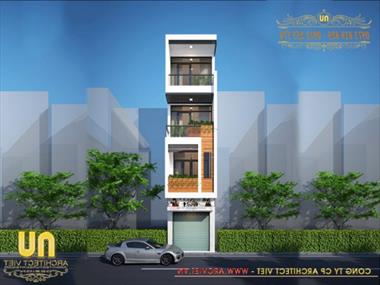 Mẫu nhà 4 tầng 30m2 tính thẩm mỹ cao công năng tiện nghi