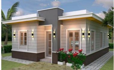 Những mẫu nhà cấp 4 3 phòng ngủ 1 phòng khách đẹp nhất năm 2022