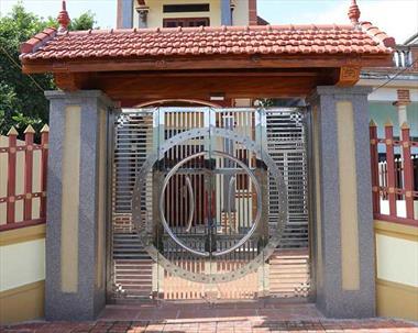 Cập nhật các mẫu cổng nhà inox đẹp đơn giá