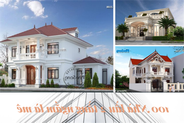 Chọn lọc 100 mẫu nhà lầu 2 tầng đa dạng kiểu dáng cứ ngắm là mê