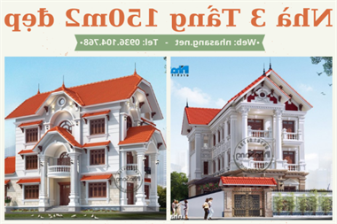 Bỏ túi 57+ mẫu nhà 3 tầng 150m2 đẹp mê ly chinh phục mọi trái tim