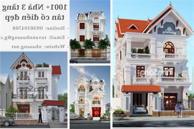 Sống chất với 1001+ mẫu nhà 3 tầng tân cổ điển đỉnh cao triệu người mê