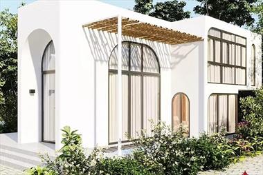 Chồng sắp cưới xây nhà lợp ngói chóp nhọn làm quà cưới cho vợ