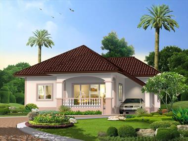 Nhà Mái Thái 6 × 20 Mặt Tiền 6m Đẹp Ấn Tượng Chuẩn Phong Thủy