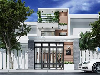 Mẫu thiết kế nhà ống 2 tầng 70m2 Chỉ với kinh phí 500 triệu đồng