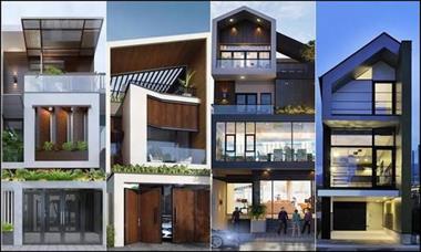 Cách trang trí mặt tiền nhà ống đẹp hot 4 5 6m tiết kiệm