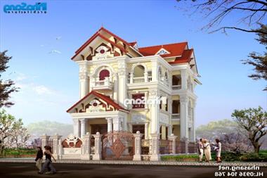 20+ Mẫu biệt thự kiểu Pháp mặt tiền 10m chất đến từng chi tiết nhỏ