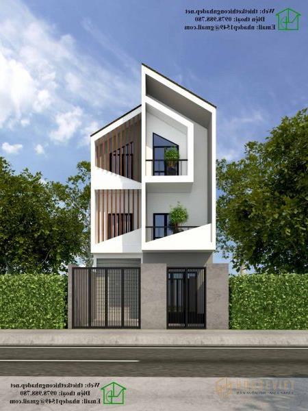 Nhà phố 3 tầng hướng Tây 3