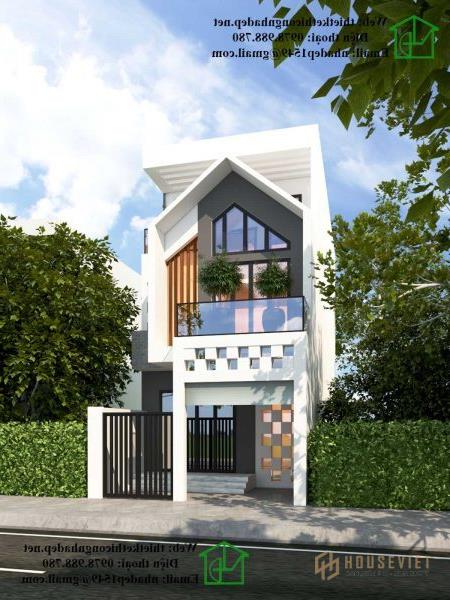 Nhà phố 3 lầu hướng tây 2