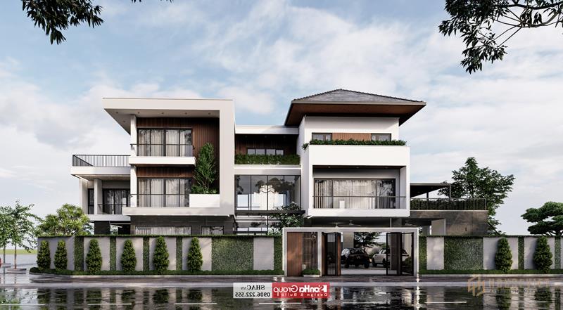 Thiết kế biệt thự hiện đại Thiết kế biệt thự hiện đại