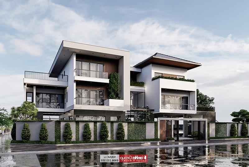 Biệt thự hiện đại tiện nghi Biệt thự hiện đại tiện nghi