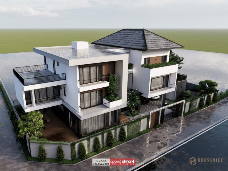 Mẫu biệt thự hiện đại Mẫu biệt thự hiện đại