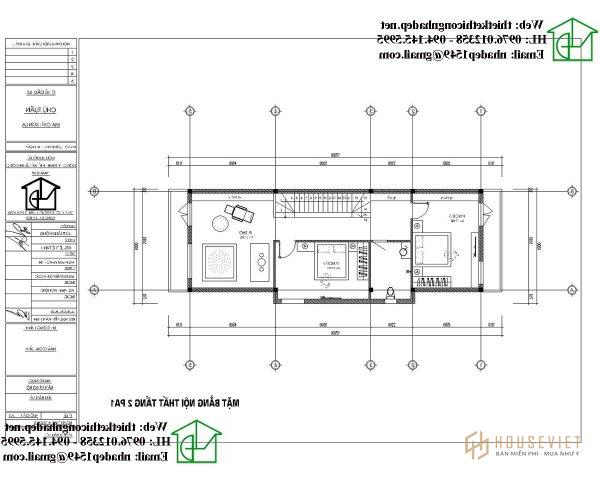 Nhà phố 2 tầng mặt tiền 5m 4