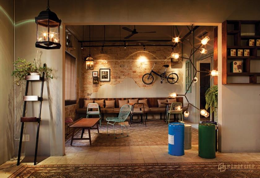 Thiết kế quán cafe cổ điển mang vẻ đẹp của thời gian