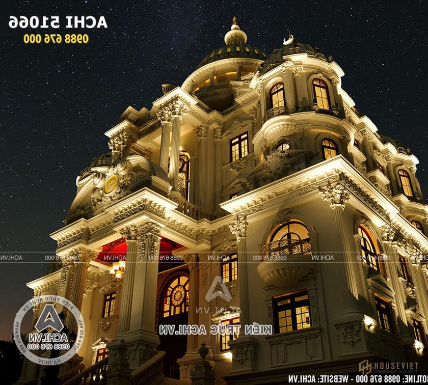 Vẻ đẹp đồ sộ, sang trọng thể hiện quyền lực và gia thế của gia chủ