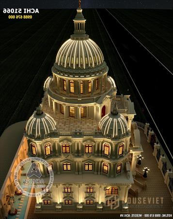 Siêu lâu đài nổi bật giữa trời Hải Dương với kiến trúc tân cổ điển đẹp mắt, tinh xảo đến từng chi tiết nhỏ.