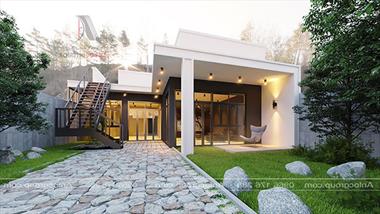 39+ Mẫu nhà cấp 4 mái bằng hiện đại đơn giản