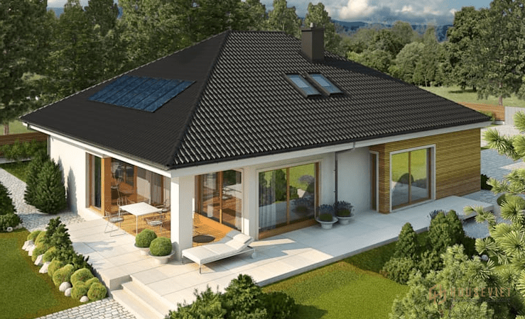Mô hình nhà vườn 1 tầng giá rẻ