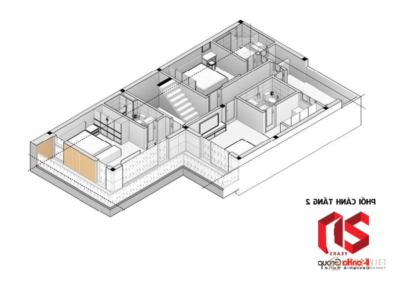 Thiết kế nhà biệt thự 3 tầng Thiết kế nhà biệt thự 3 tầng
