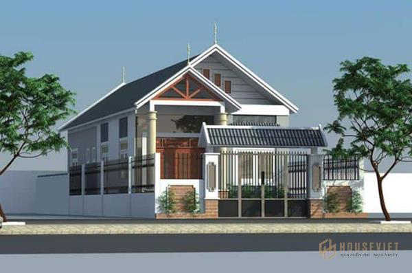 Mặt tiền nhà đẹp 5m 1 tầng ưu tiên lối kiến trúc hiện đại, cuốn hút đến từng chi tiết