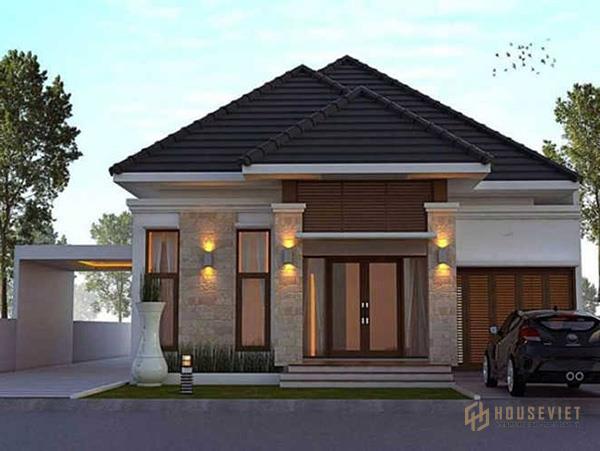 Hệ thống cửa kính lớn của nhà ống mặt tiền 5m tạo nên sức hút đặc trưng