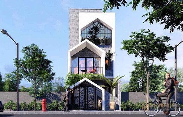 Nhà lệch tầng được đánh giá cao về hiệu quả thẩm mỹ