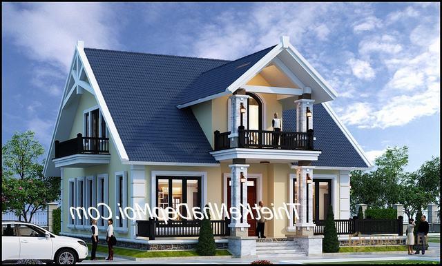 thiết kế nhà gác xép