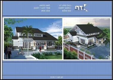 Hồ sơ xây nhà vườn cấp 4 có gác lửng đẹp nhất Việt Nam