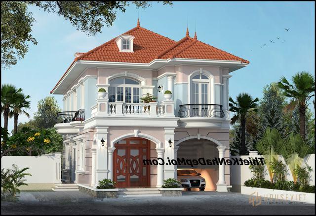 Biệt thự 2 tầng hiện đại 8x16m