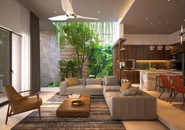 Mẫu thiết kế nhà ống có giếng trời đẹp, ấn tượng và mang hơi thở