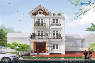 Các mẫu nhà tân cổ điển 2 - 5 tầng đẹp và ấn tượng