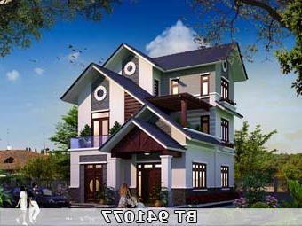 Mẫu thiết kế nhà 9x12m đẹp BT941077
