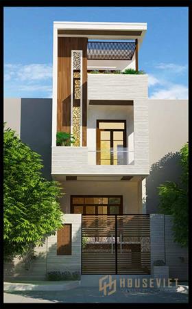 Mẫu thiết kế nhà ống 2 tầng hiện đại