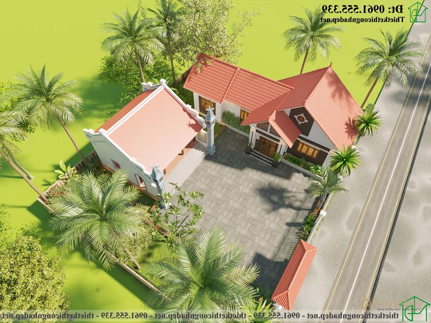 Phối cảnh tổng thể của nhà thờ họ NDNTH21