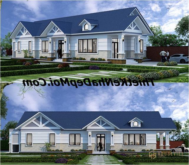 Hinh anh nha cap 4 dep 4 phong ngu mai thai