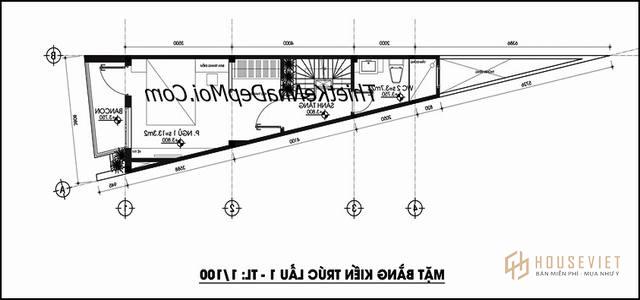 Thiết kế của ngôi nhà sau