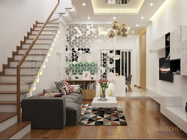 thiết kế cầu thang cho ngôi nhà nhỏ