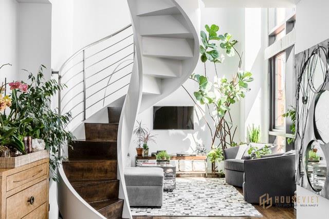 Những mẫu thiết kế cầu thang cho nhà nhỏ đẹp và tiết kiệm diện tích