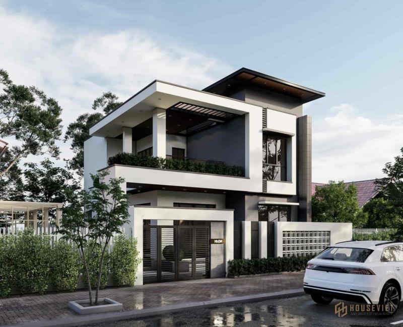Mẫu biệt thự đẹp 2 tầng