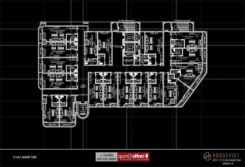 Chi tiết công năng sử dụng của khách sạn 9 tầng