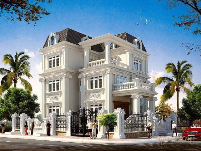 Say đắm với những mẫu biệt thự tân cổ điển cách tân năm 2022