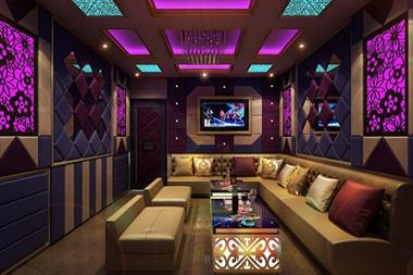 Thiết kế phòng karaoke diện tích nhỏ đảm bảo tính thẩm mỹ