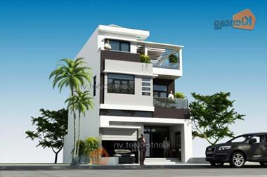 Mẫu nhà đẹp 3 tầng 7x12m đang được thi công nhiều nhất